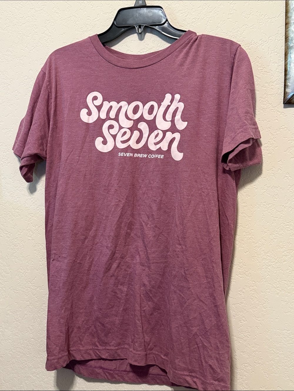 "Smooth Seven" Men's Crewneck T-Shirt - Maroon